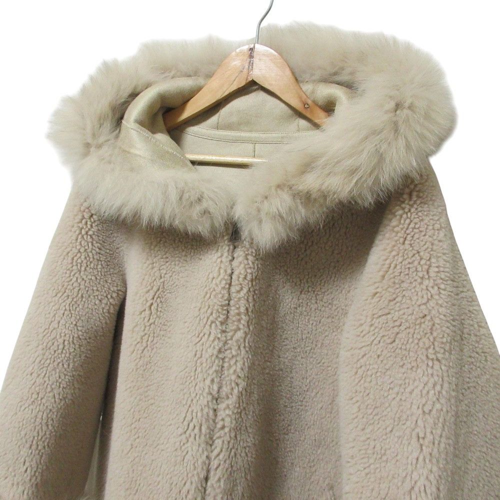 Other Other VLAB Fox Fur Fleece Coat Fur Outerwear DUTY FREE for USA Size ONE SIZE - 4 Thumbnail