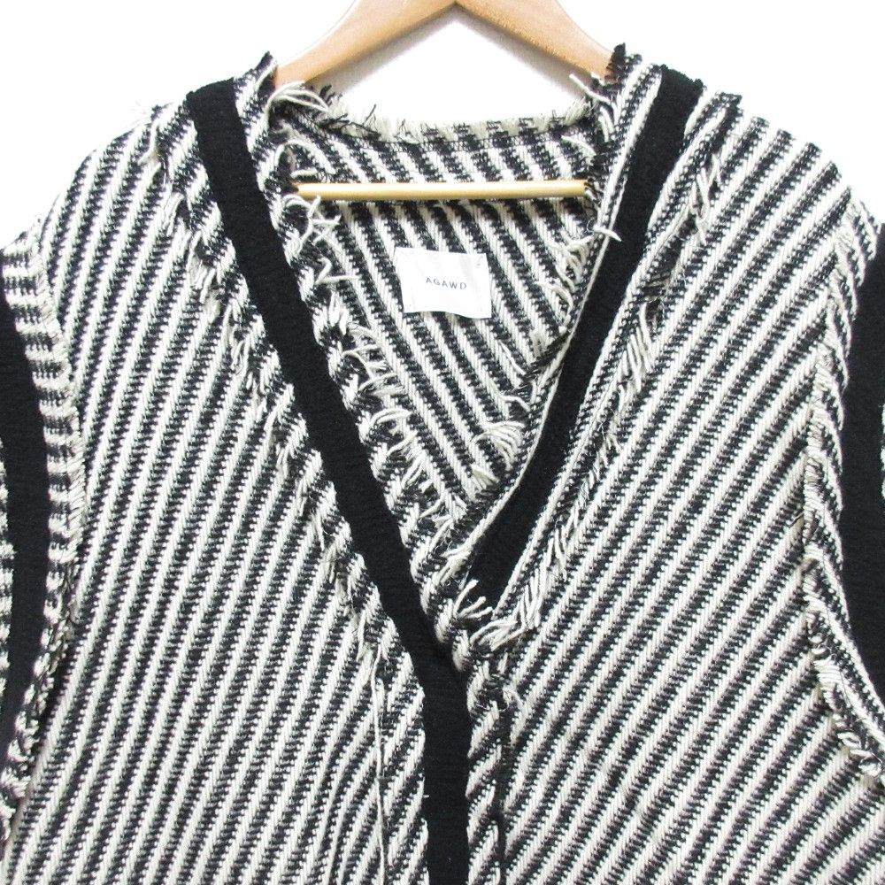 Other Other AGAWD Shaggy Vest Textile Tops DUTY FREE for USA Size ONE SIZE - 4 Thumbnail