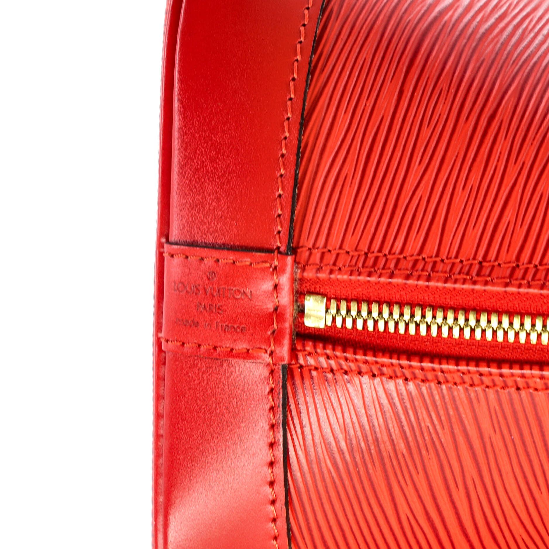 Louis Vuitton Vintage Alma Handbag Epi Leather PM Size ONE SIZE - 5 Thumbnail