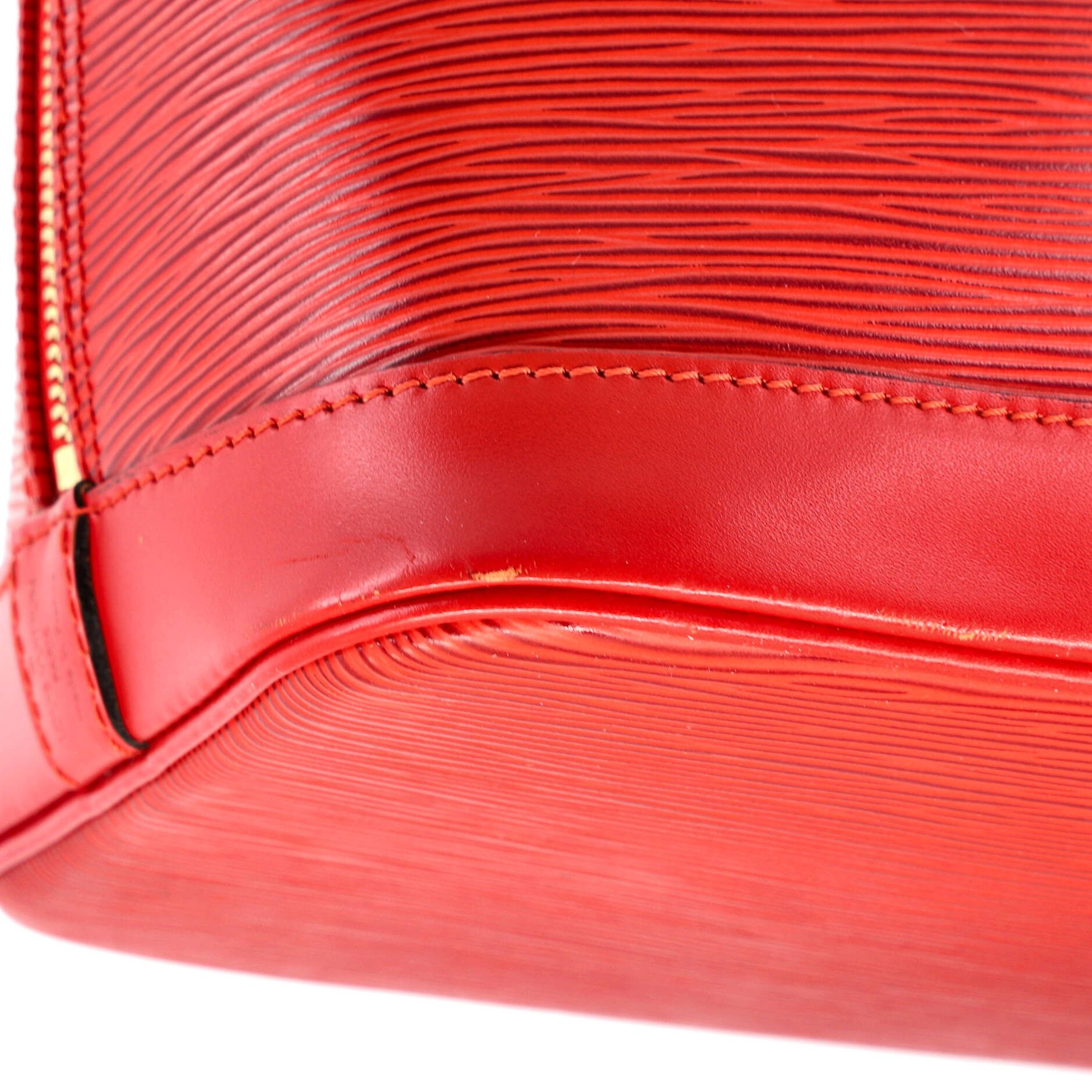 Louis Vuitton Vintage Alma Handbag Epi Leather PM Size ONE SIZE - 6 Thumbnail