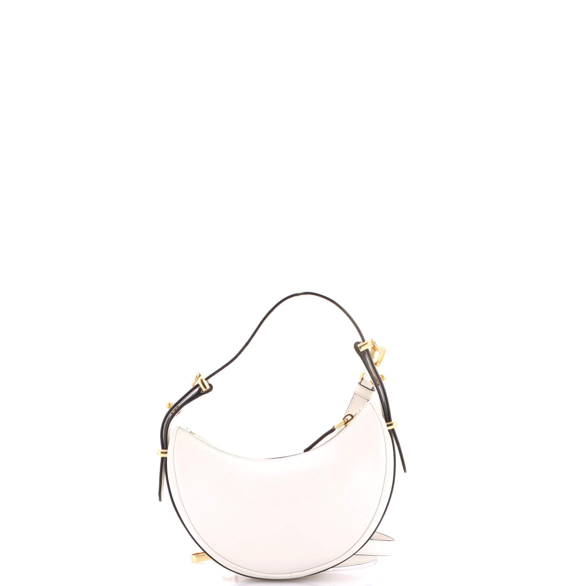 Prada Arque Half Moon Hobo Leather Mini Size ONE SIZE - 2 Thumbnail