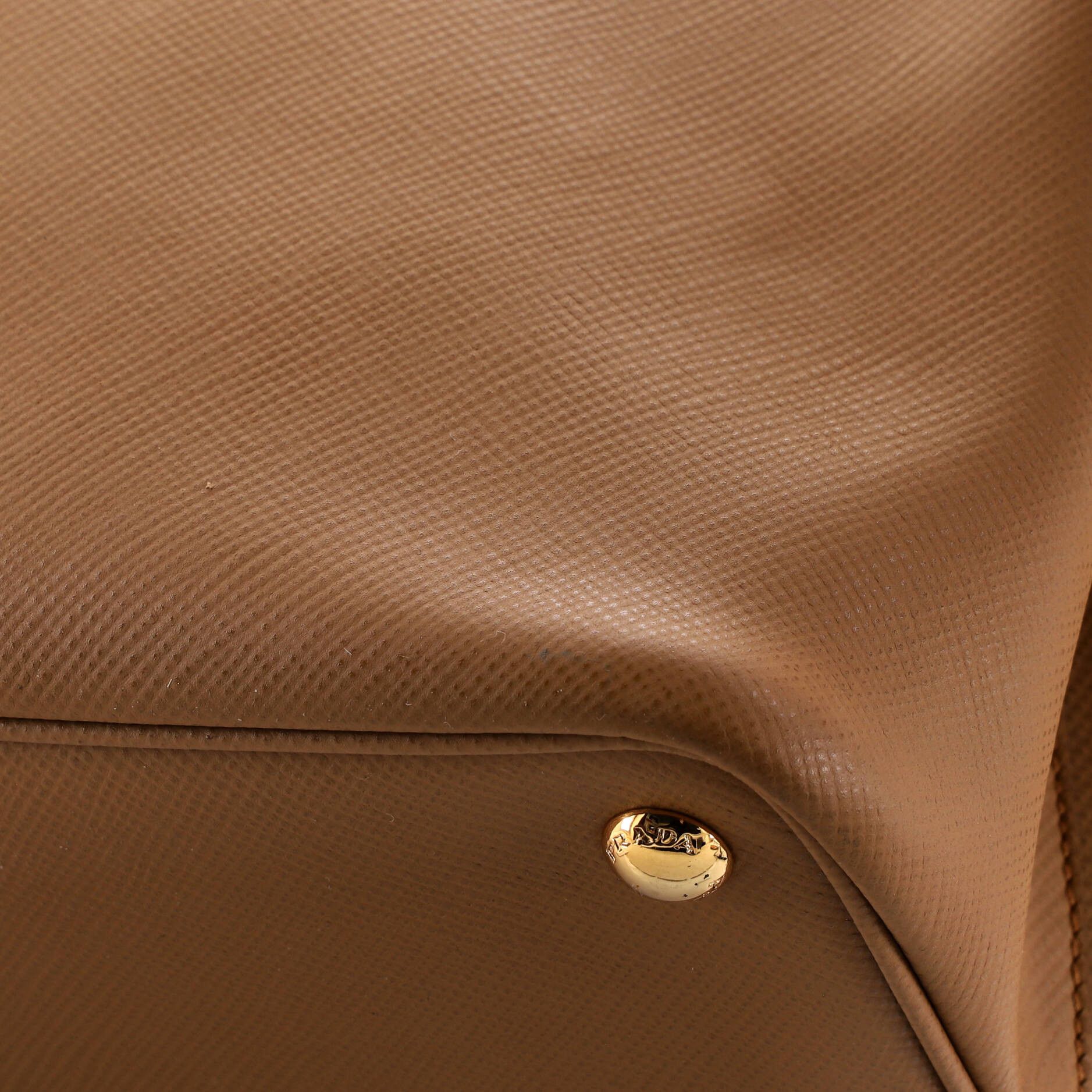 Prada Cuir Double Tote Saffiano Leather Medium Size ONE SIZE - 6 Thumbnail