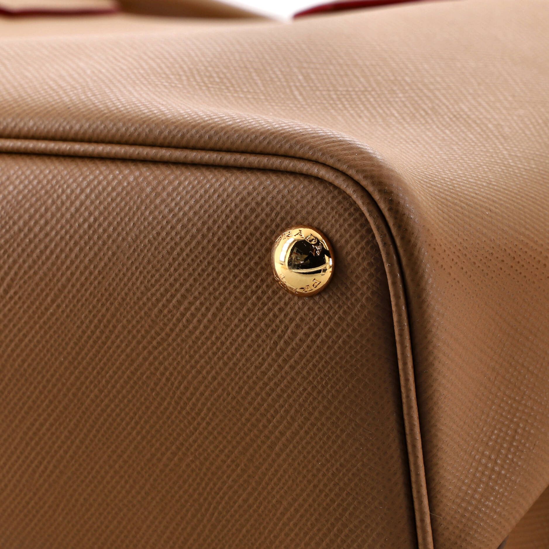 Prada Cuir Double Tote Saffiano Leather Medium Size ONE SIZE - 5 Thumbnail