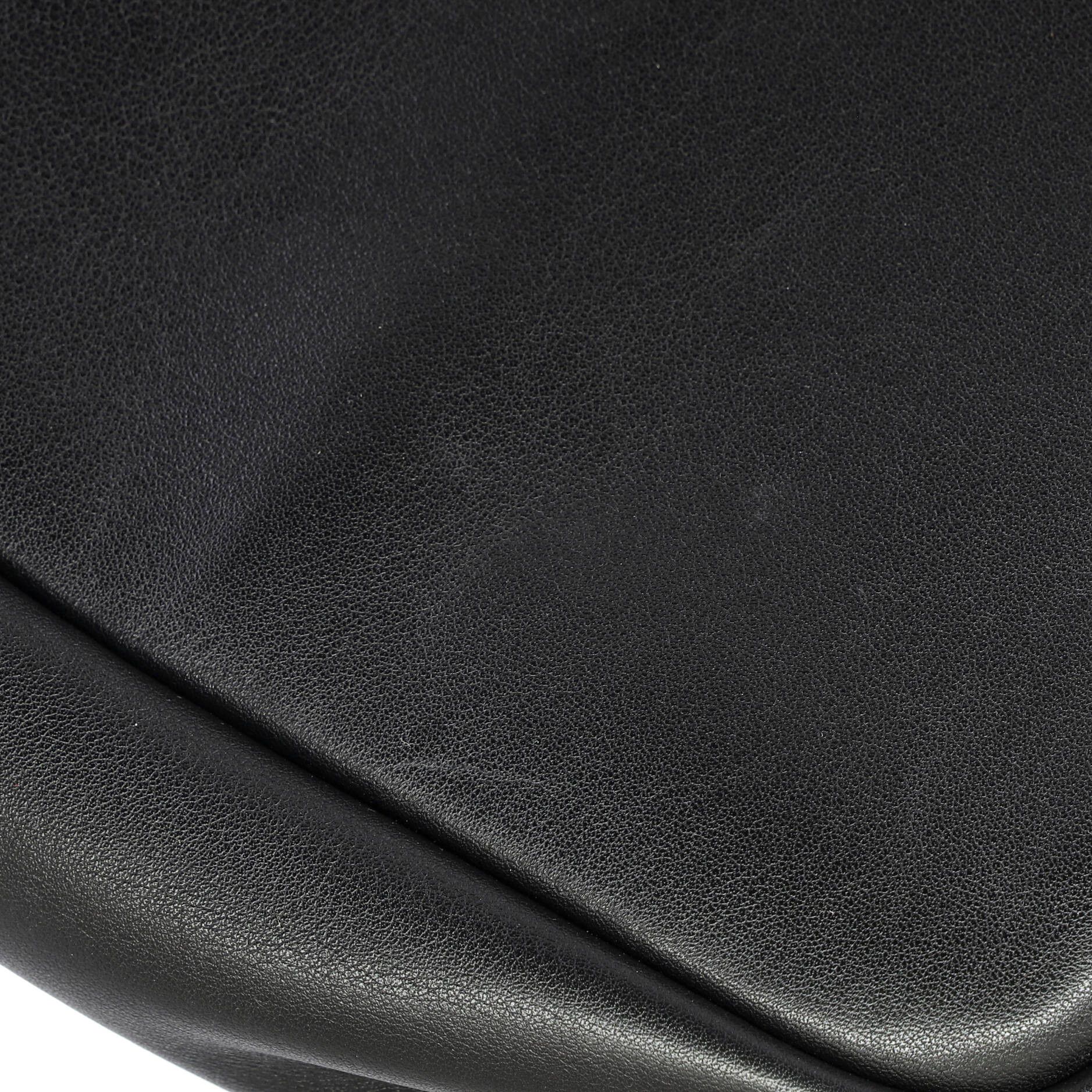 Saint Laurent Paris Le 5 a 7 Supple Hobo Leather Small Size ONE SIZE - 5 Thumbnail