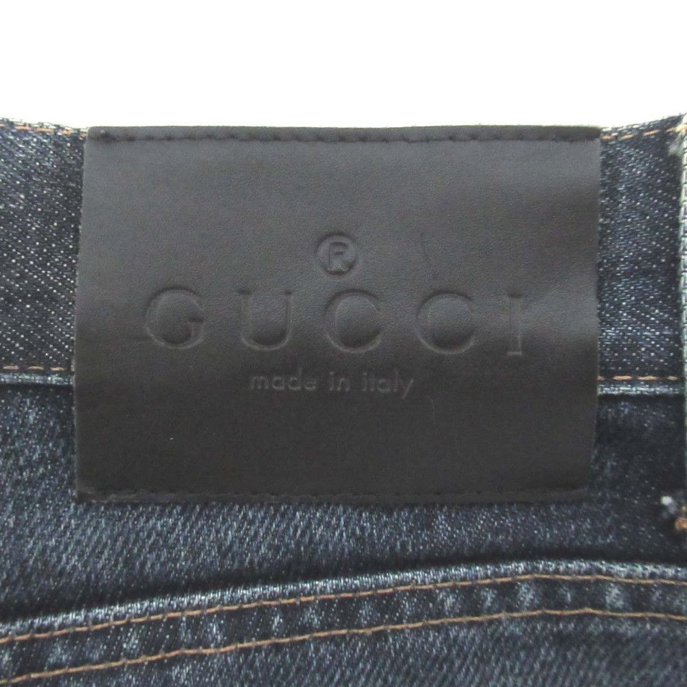 Gucci Gucci Gucci Flower Embroidery Denim Pants Textile Jeans DUTY FREE for USA Size ONE SIZE - 12 Thumbnail