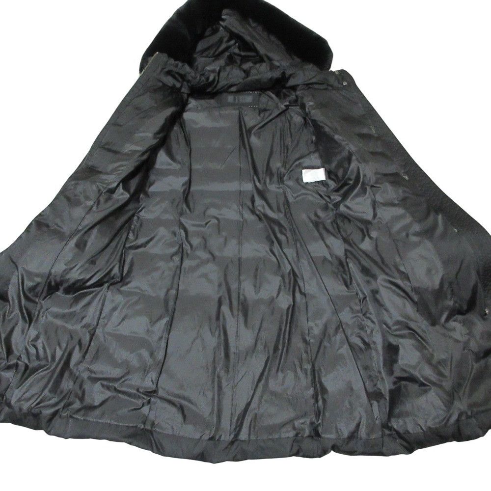 Other Other TO BE CHIC Fur Taffeta Long Down Coat Textile Outerwear DUTY FREE for USA Size ONE SIZE - 7 Thumbnail