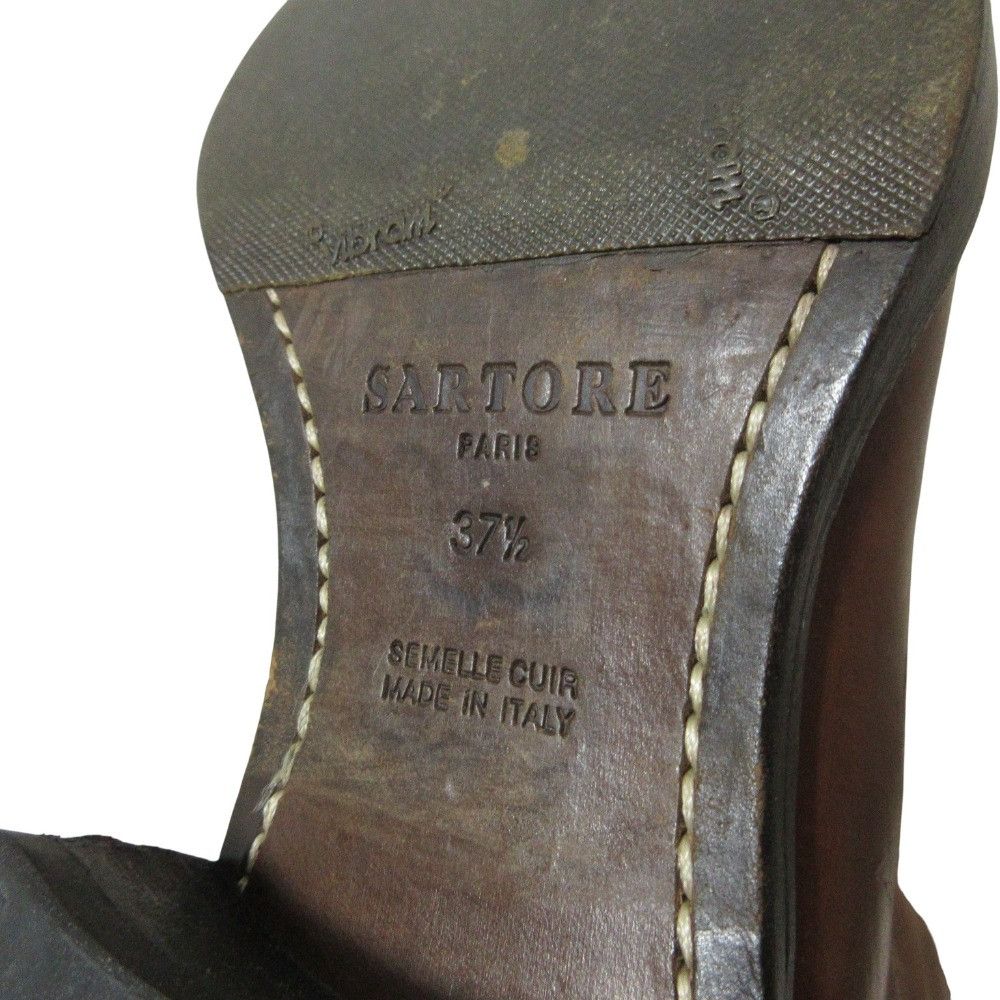 Other Sartore Leather Long Boots Leather Shoes DUTY FREE for USA