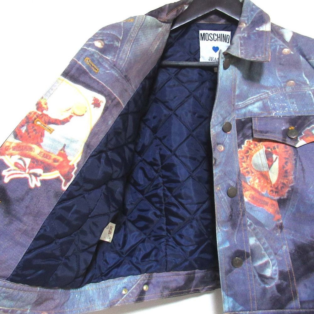 Moschino Moschino Moschino Jeans Cotton Denim Jacket Textile Outerwear DUTY FREE for USA Size ONE SIZE - 4 Thumbnail