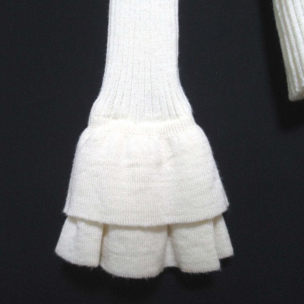 Other Other cygne High Neck Frill Knit Sweater Textile Tops DUTY FREE for USA Size ONE SIZE - 4 Thumbnail