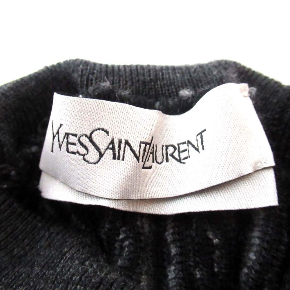 Yves Saint Laurent Yves Saint Laurent Yves Saint Laurent Patterned Knit Turtleneck Sweater Textile Tops DUTY FREE for USA Size ONE SIZE - 5 Thumbnail