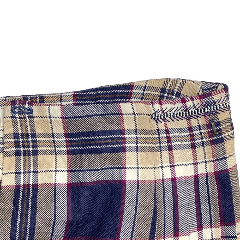 Other Other KEITA MARUYAMA Beads Embroidery Check Pleated Skirt Textile Skirts DUTY FREE for USA Size ONE SIZE - 9 Thumbnail