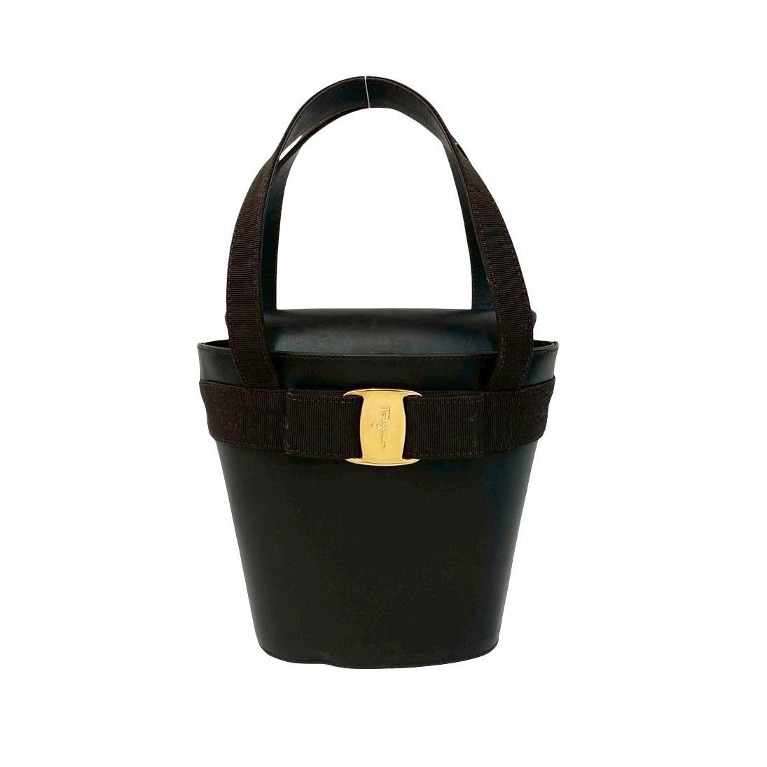 Salvatore Ferragamo Salvatore Ferragamo Salvatore Ferragamo Vara Ribbon Leather Handbag Leather Handbag DUTY FREE for USA Size ONE SIZE - 2 Thumbnail