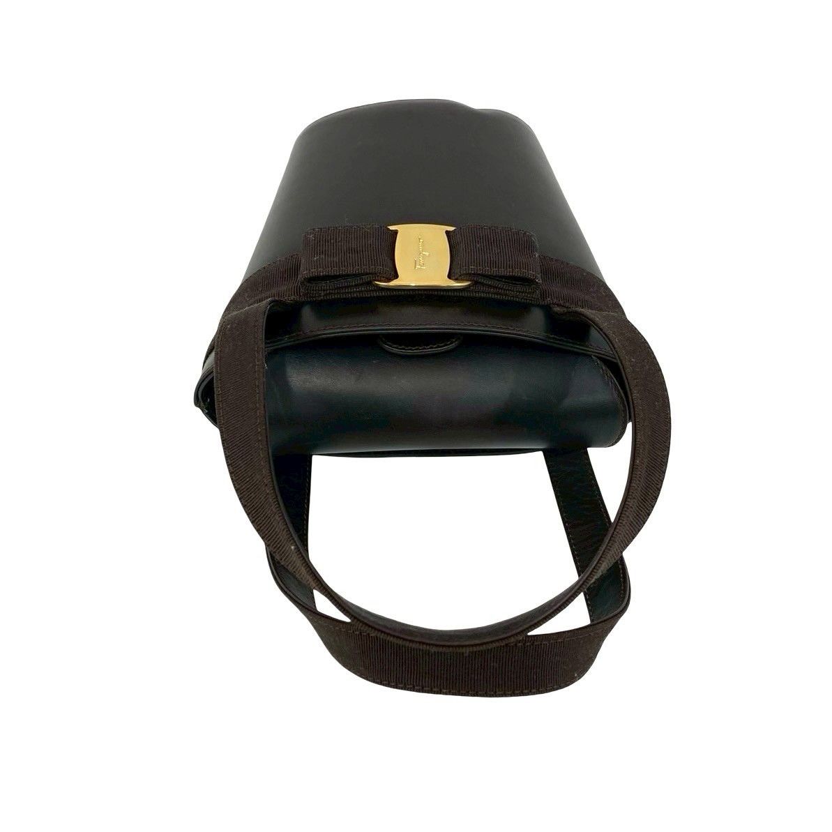 Salvatore Ferragamo Salvatore Ferragamo Salvatore Ferragamo Vara Ribbon Leather Handbag Leather Handbag DUTY FREE for USA Size ONE SIZE - 5 Thumbnail