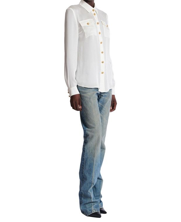 Balmain Long-sleeved blouse Size XS / US 0-2 / IT 36-38 - 5 Thumbnail