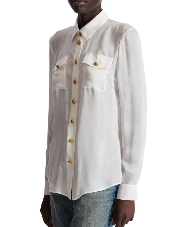 Balmain Long-sleeved blouse Size XS / US 0-2 / IT 36-38 - 2 Thumbnail
