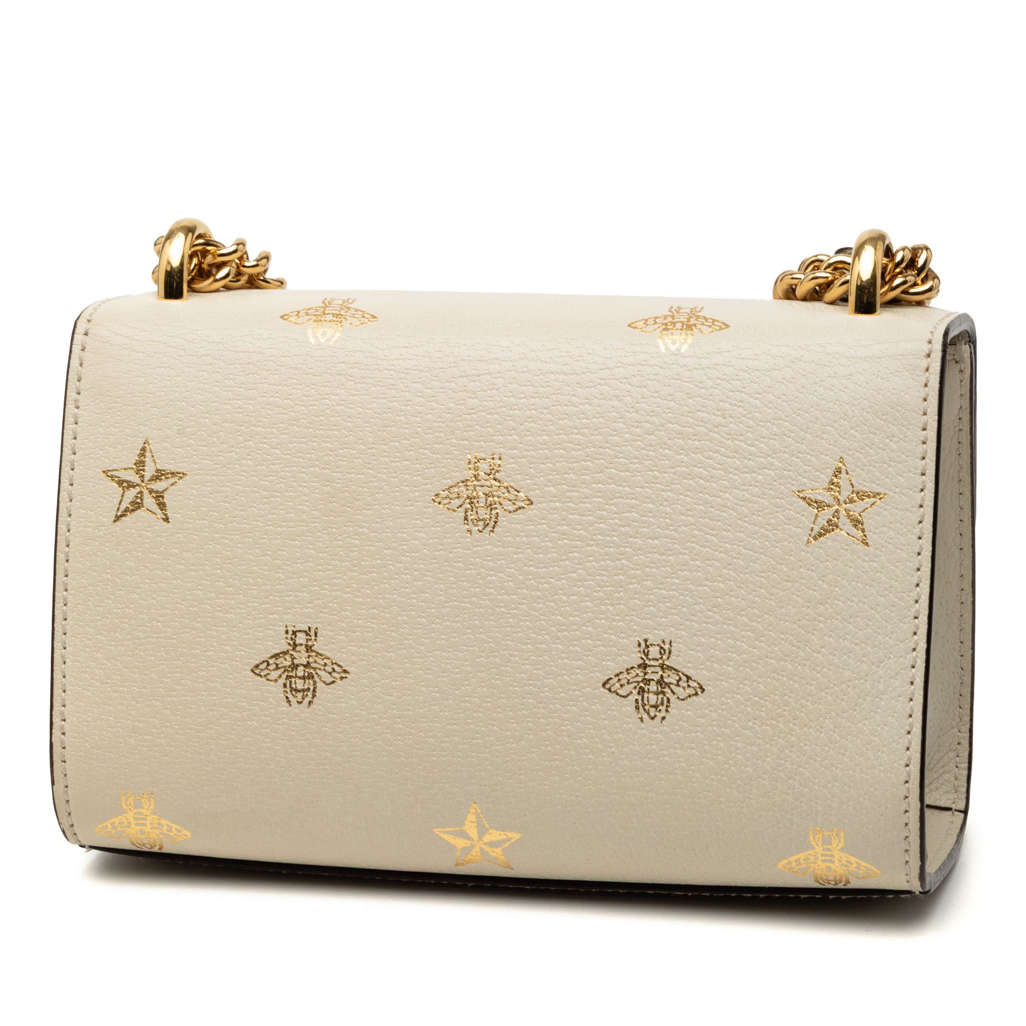 Gucci Gucci Small Leather Bee Star Padlock Crossbody Size ONE SIZE - 2 Thumbnail
