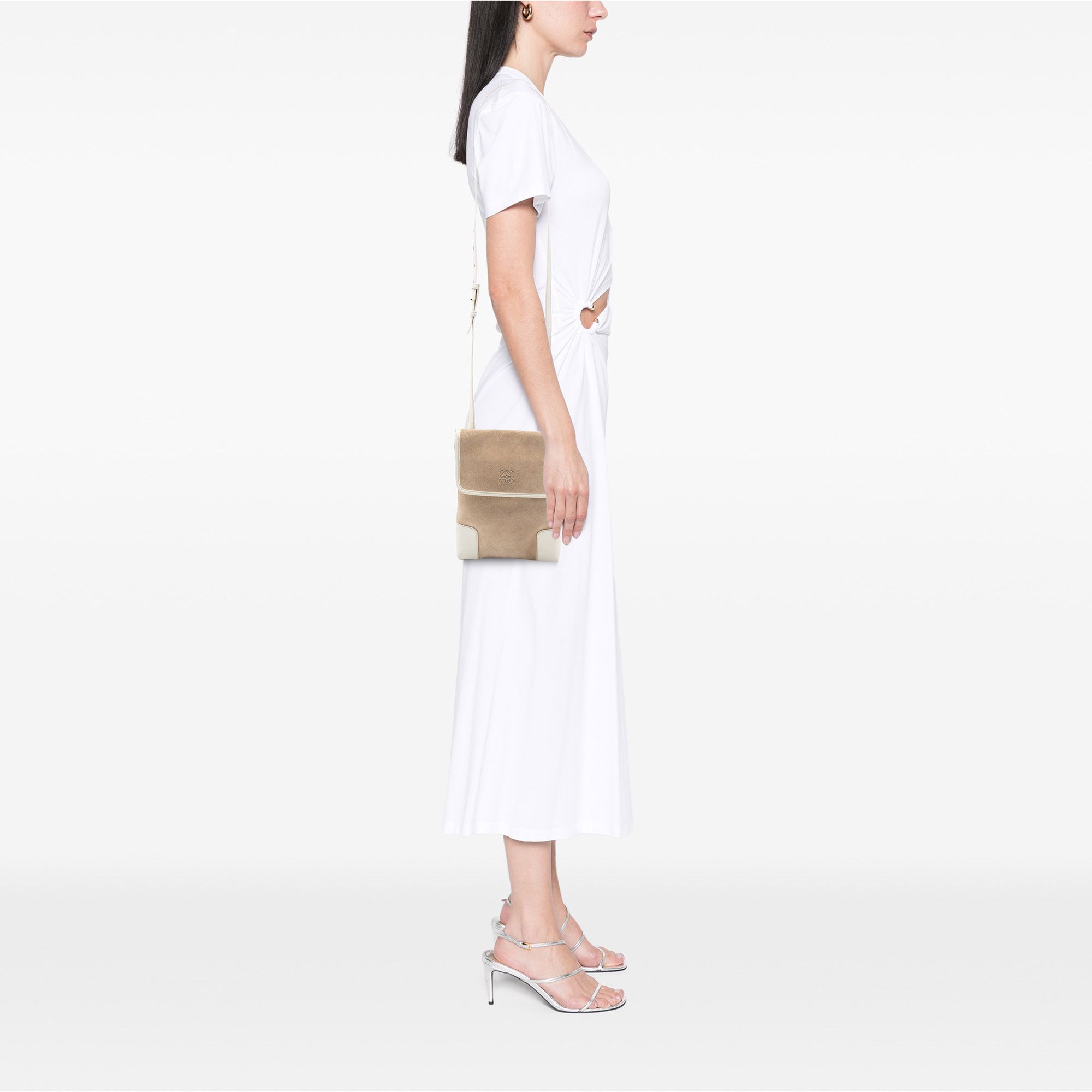 Loewe LOEWE Suede Anagram Crossbody Size ONE SIZE - 7 Thumbnail
