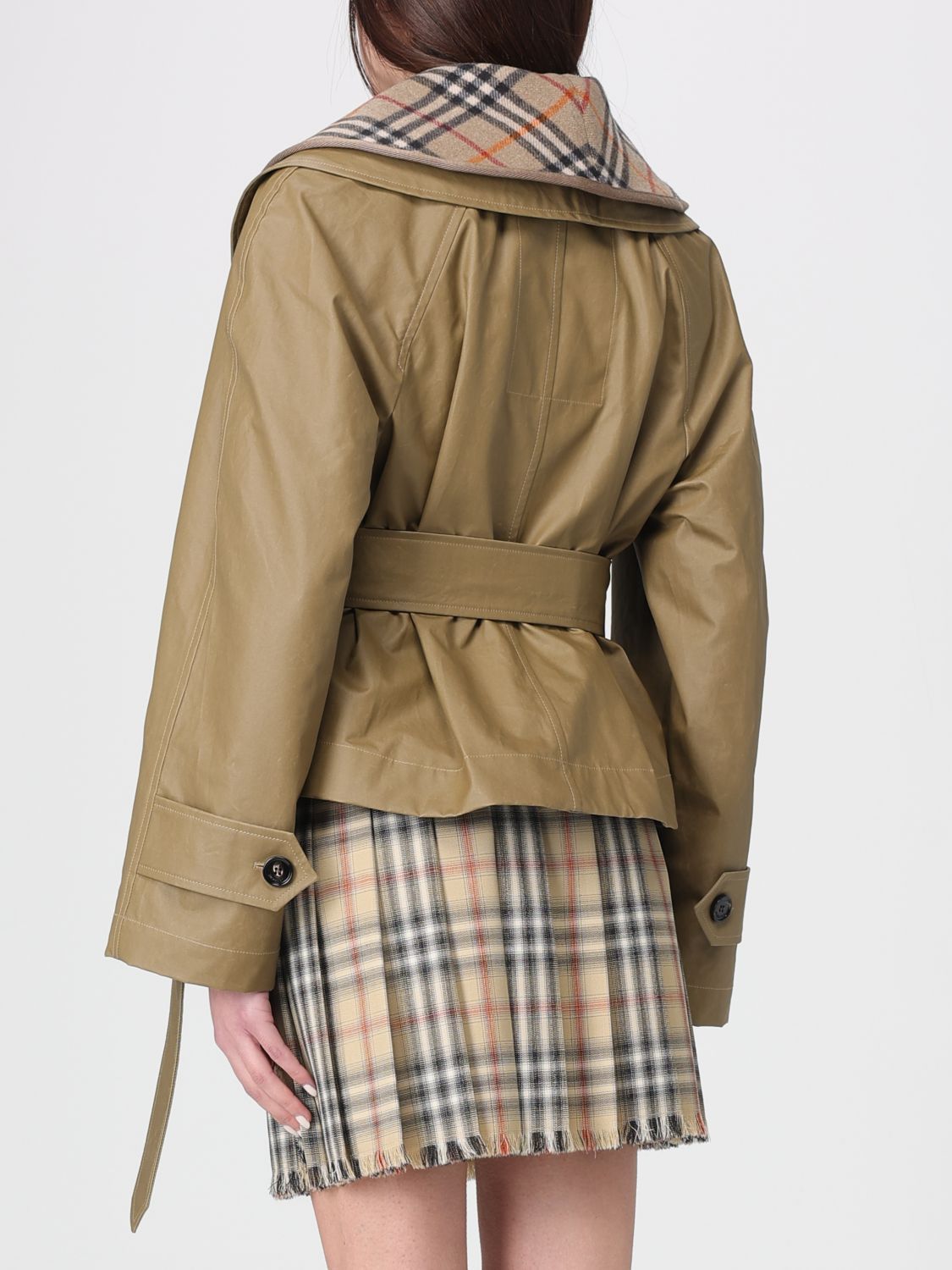 Burberry Burberry Jacket Woman Beige Size S / US 4 / IT 40 - 3 Thumbnail