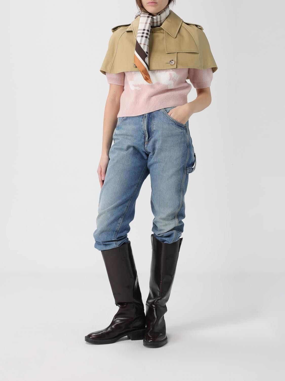 Burberry Burberry Jacket Woman Kaki Size S / US 4 / IT 40 - 2 Thumbnail