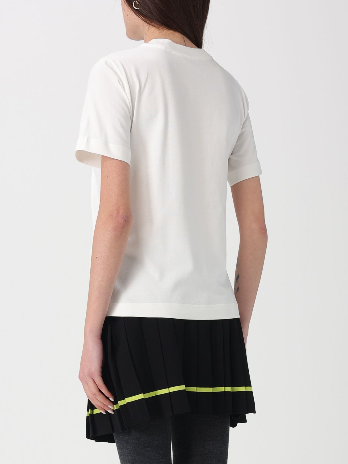 Burberry Burberry T-Shirt Woman White Size XS / US 0-2 / IT 36-38 - 2 Thumbnail