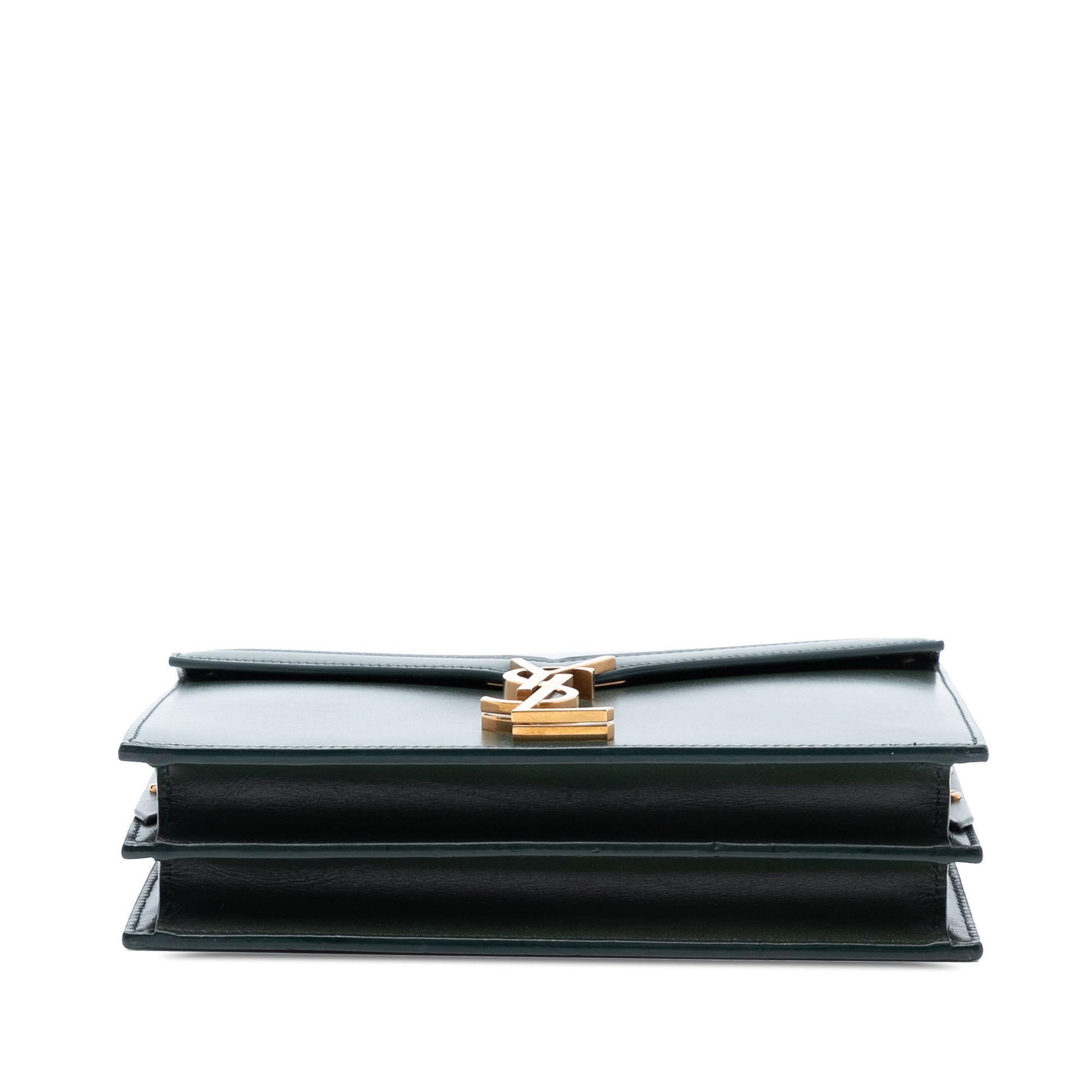 Yves Saint Laurent Yves Saint Laurent Smooth Calfskin Monogram Cassandra Clasp Bag Size ONE SIZE - 3 Thumbnail