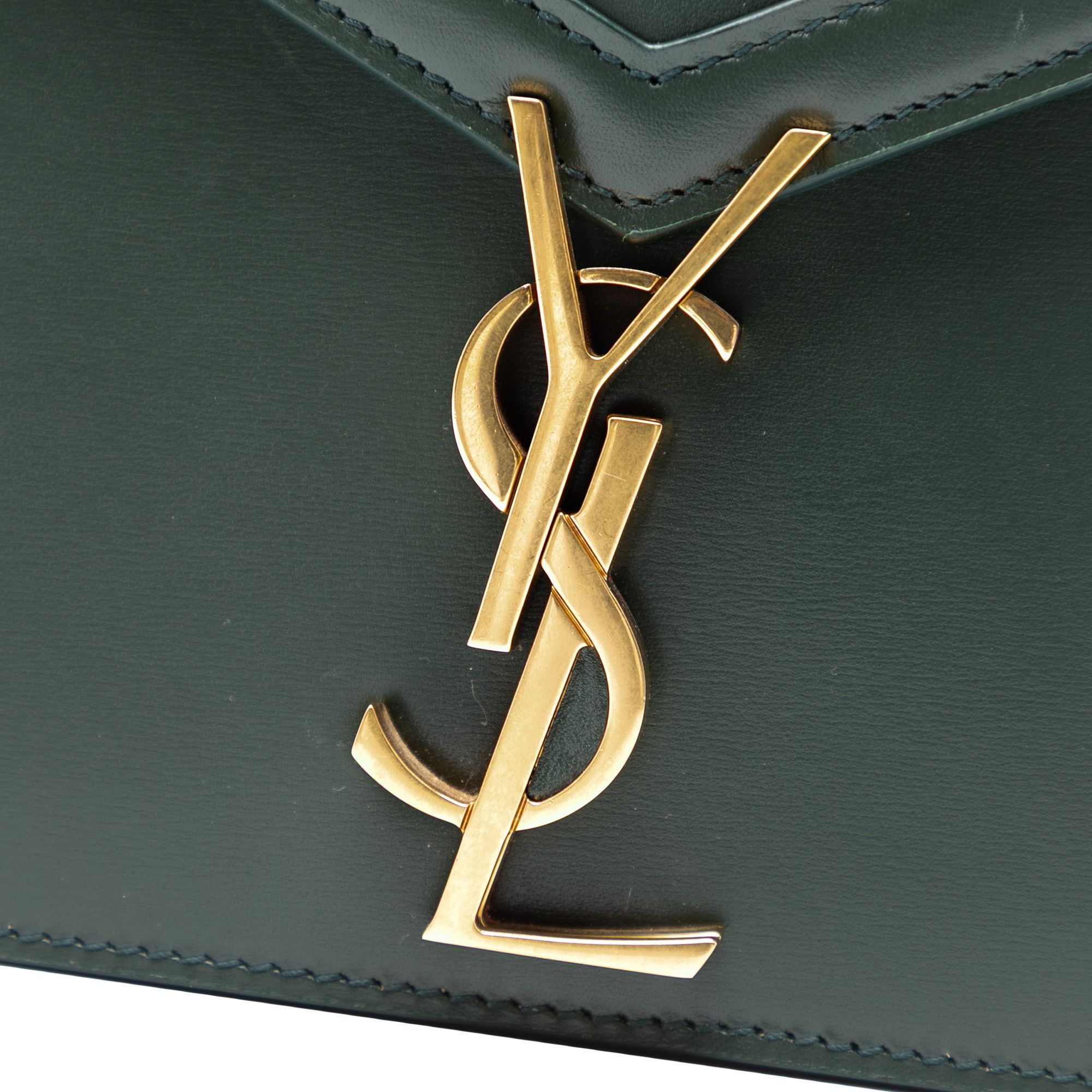 Yves Saint Laurent Yves Saint Laurent Smooth Calfskin Monogram Cassandra Clasp Bag Size ONE SIZE - 6 Thumbnail