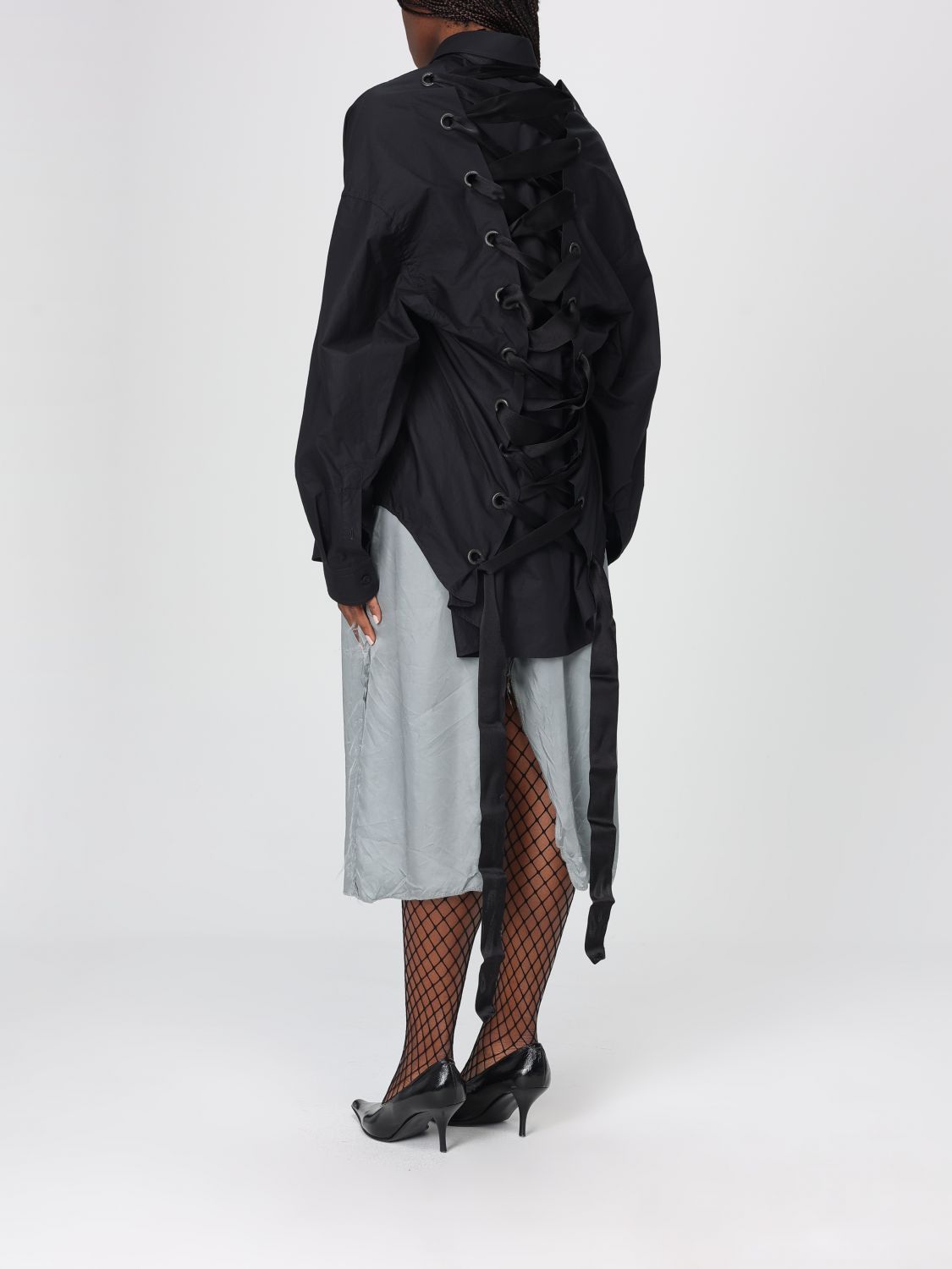 Balenciaga Balenciaga Shirt Woman Black Size XS / US 0-2 / IT 36-38 - 3 Thumbnail