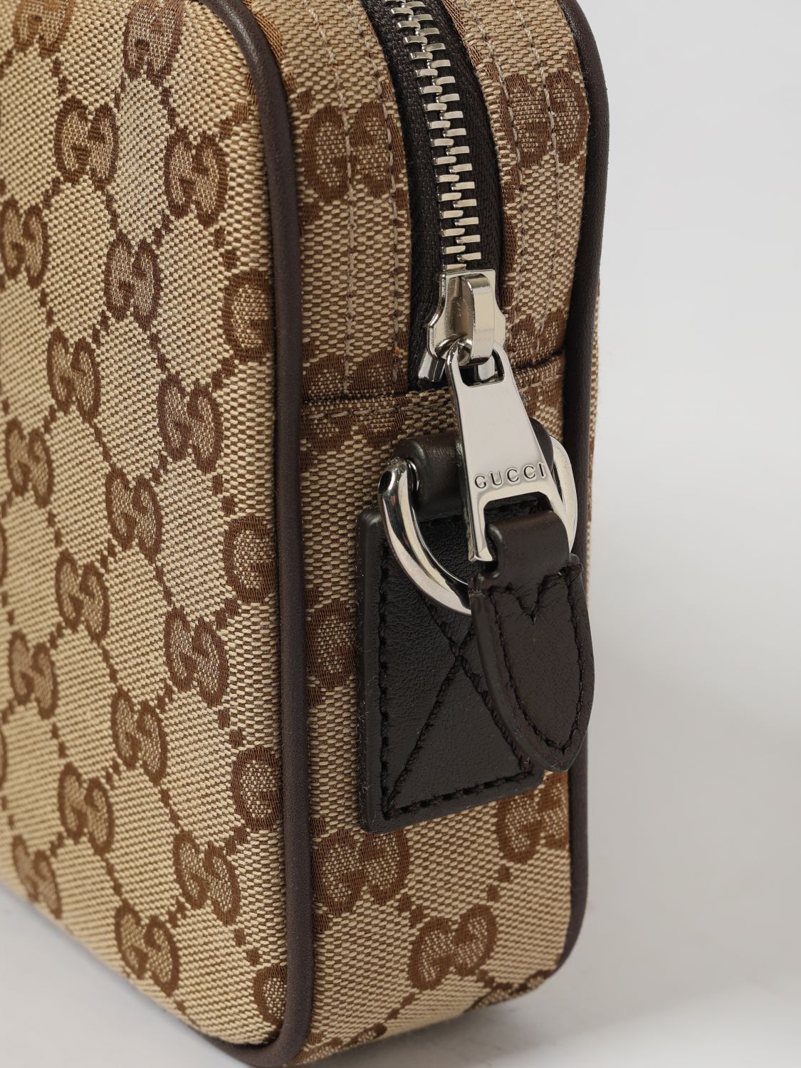 Gucci Gucci Shoulder Bag Men Beige Size ONE SIZE - 4 Thumbnail