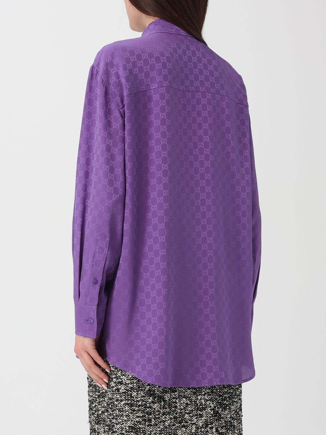 Gucci Gucci Shirt Woman Violet Size M / US 6-8 / IT 42-44 - 3 Thumbnail