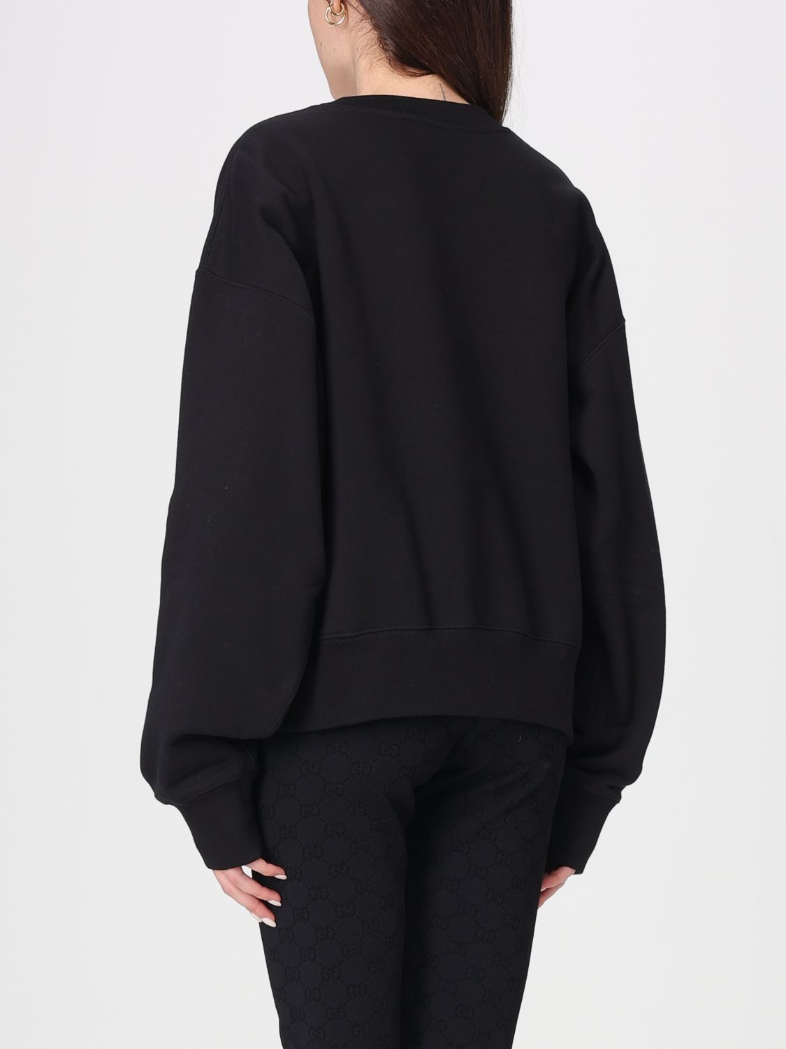 Gucci Gucci Sweatshirt Woman Black Size S / US 4 / IT 40 - 3 Thumbnail