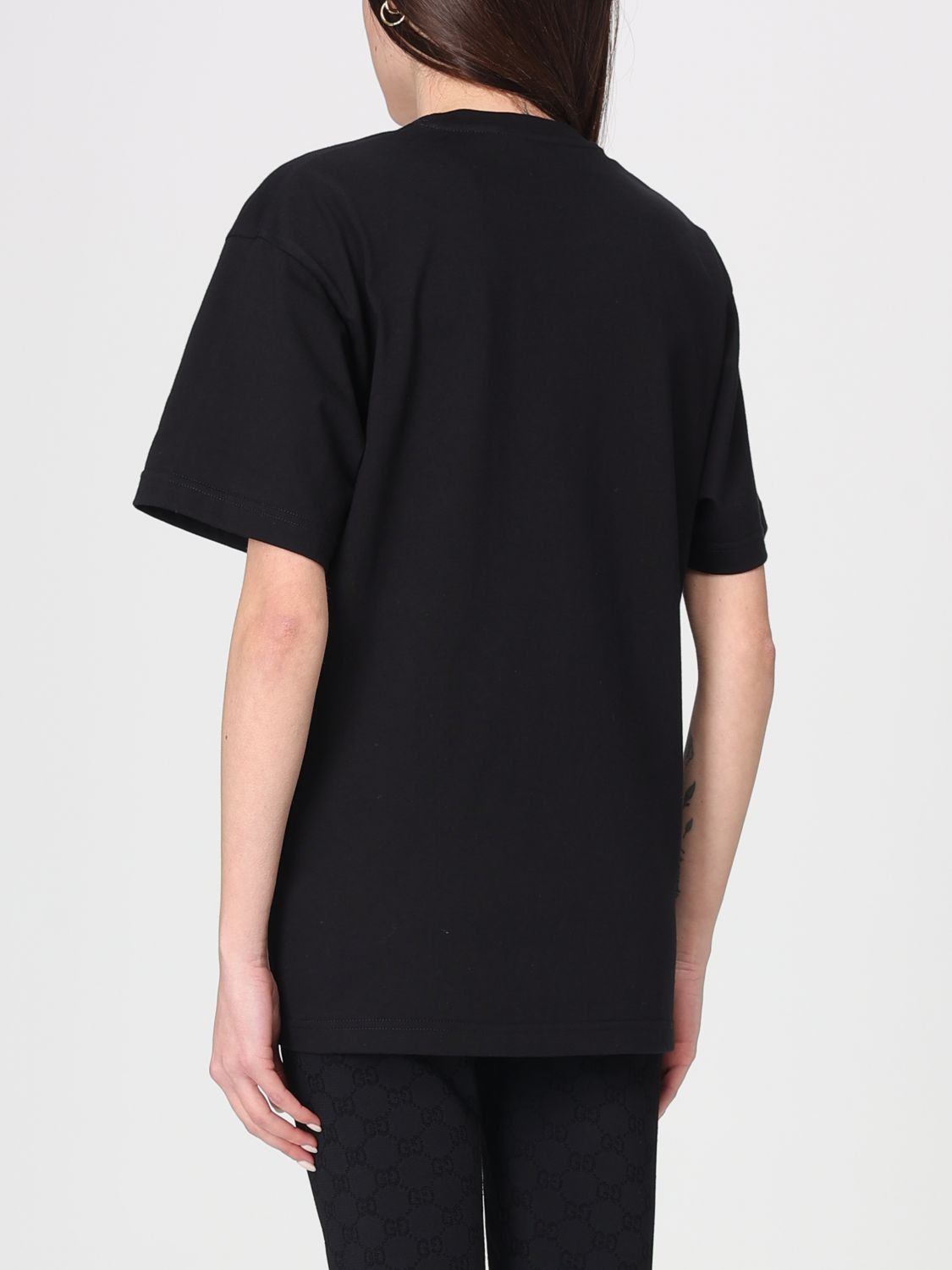 Gucci Gucci T-Shirt Woman Black Size M / US 6-8 / IT 42-44 - 2 Thumbnail