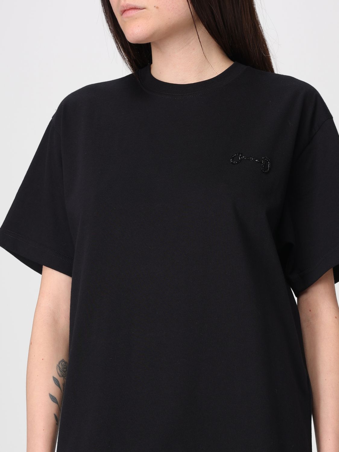 Gucci Gucci T-Shirt Woman Black Size XS / US 0-2 / IT 36-38 - 4 Thumbnail