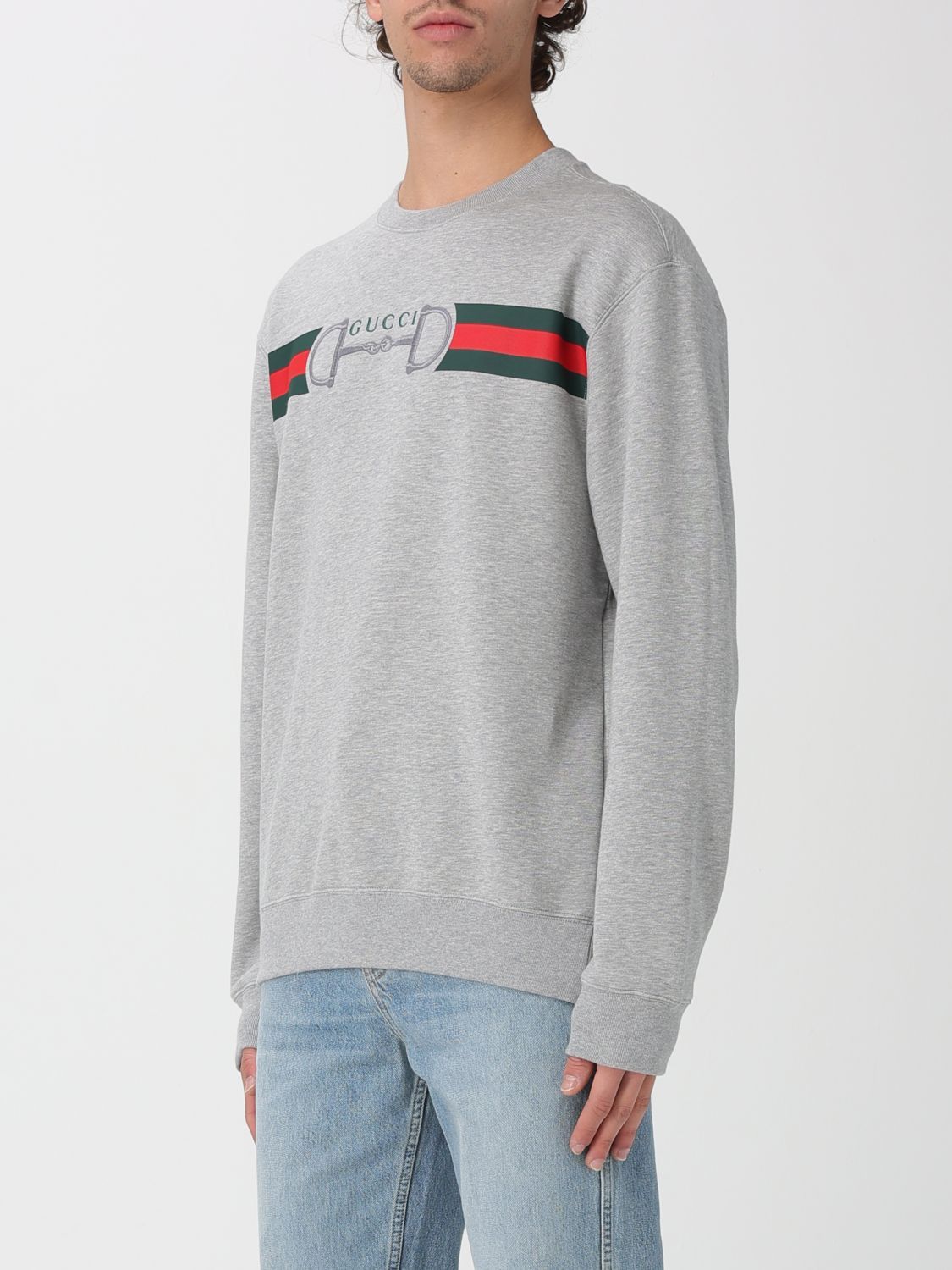 Gucci Gucci Sweatshirt Men Grey Size US S / EU 44-46 / 1 - 4 Thumbnail