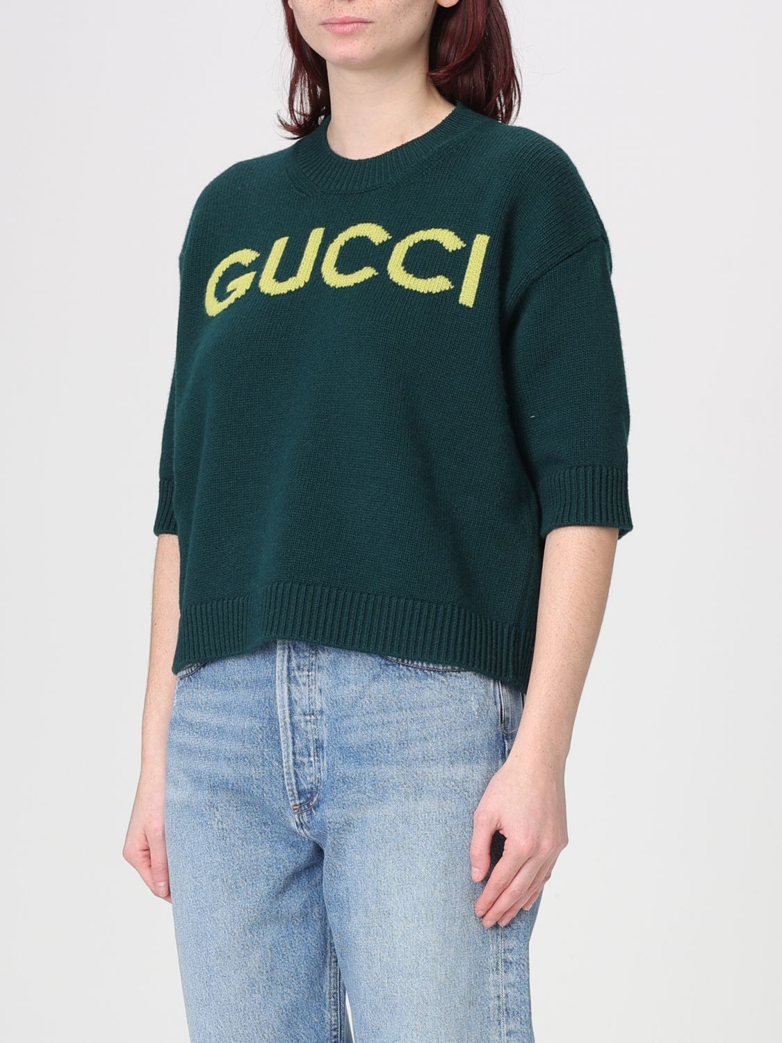 Gucci Gucci Sweater Woman Green Size S / US 4 / IT 40 - 3 Thumbnail