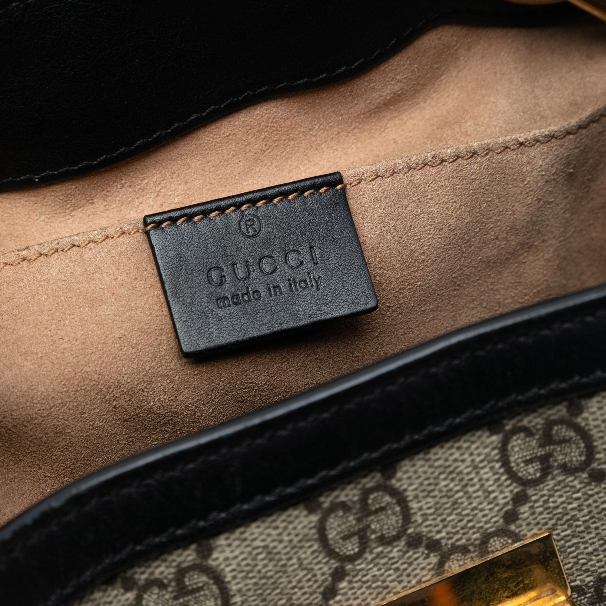 Gucci Gucci Small GG Supreme Padlock Tote Size ONE SIZE - 5 Thumbnail