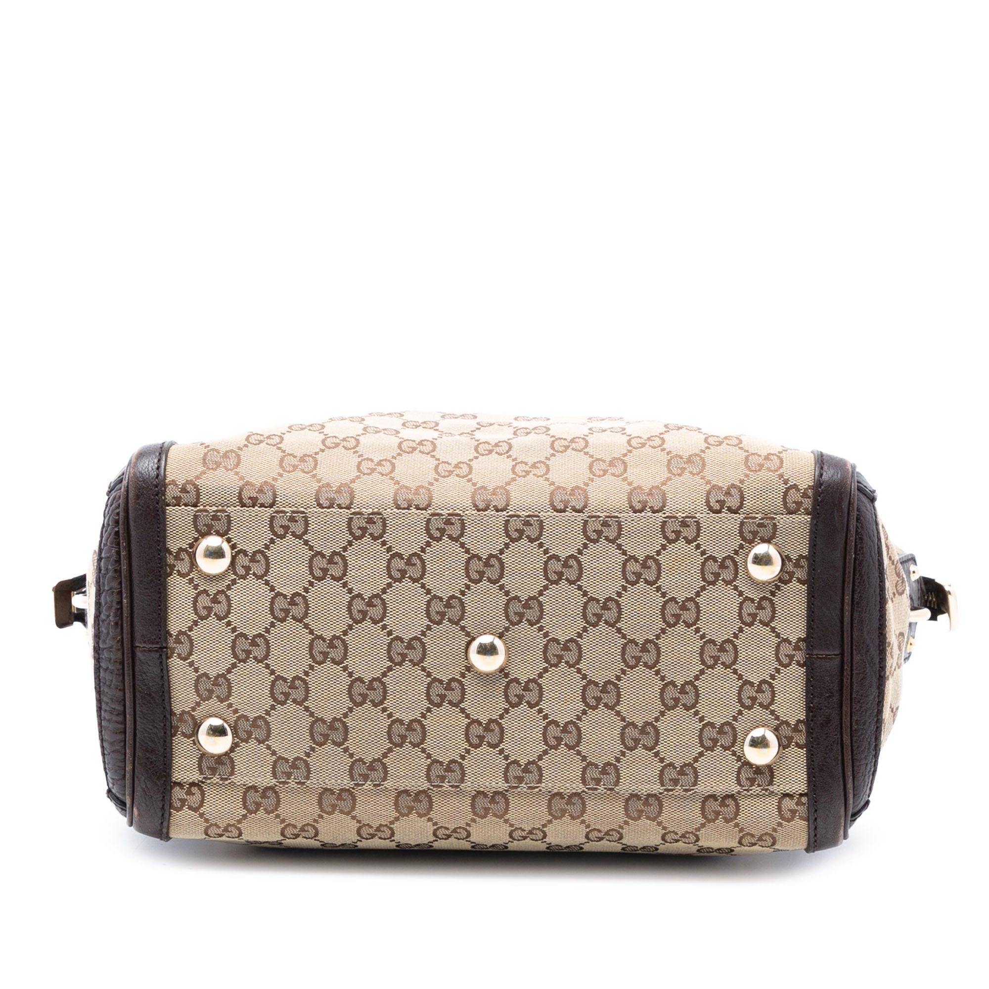 Gucci Gucci Medium GG Canvas Charm Satchel Size ONE SIZE - 3 Thumbnail