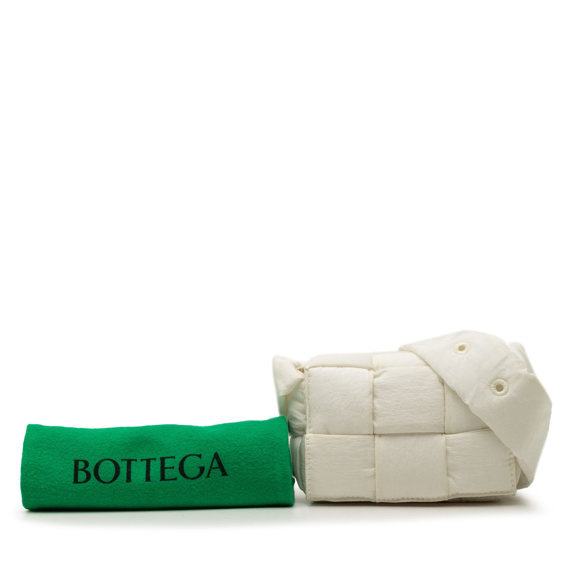 Bottega Veneta Bottega Veneta Candy Nylon Intrecciato Padded Tech Cassette Crossbody Size ONE SIZE - 8 Thumbnail