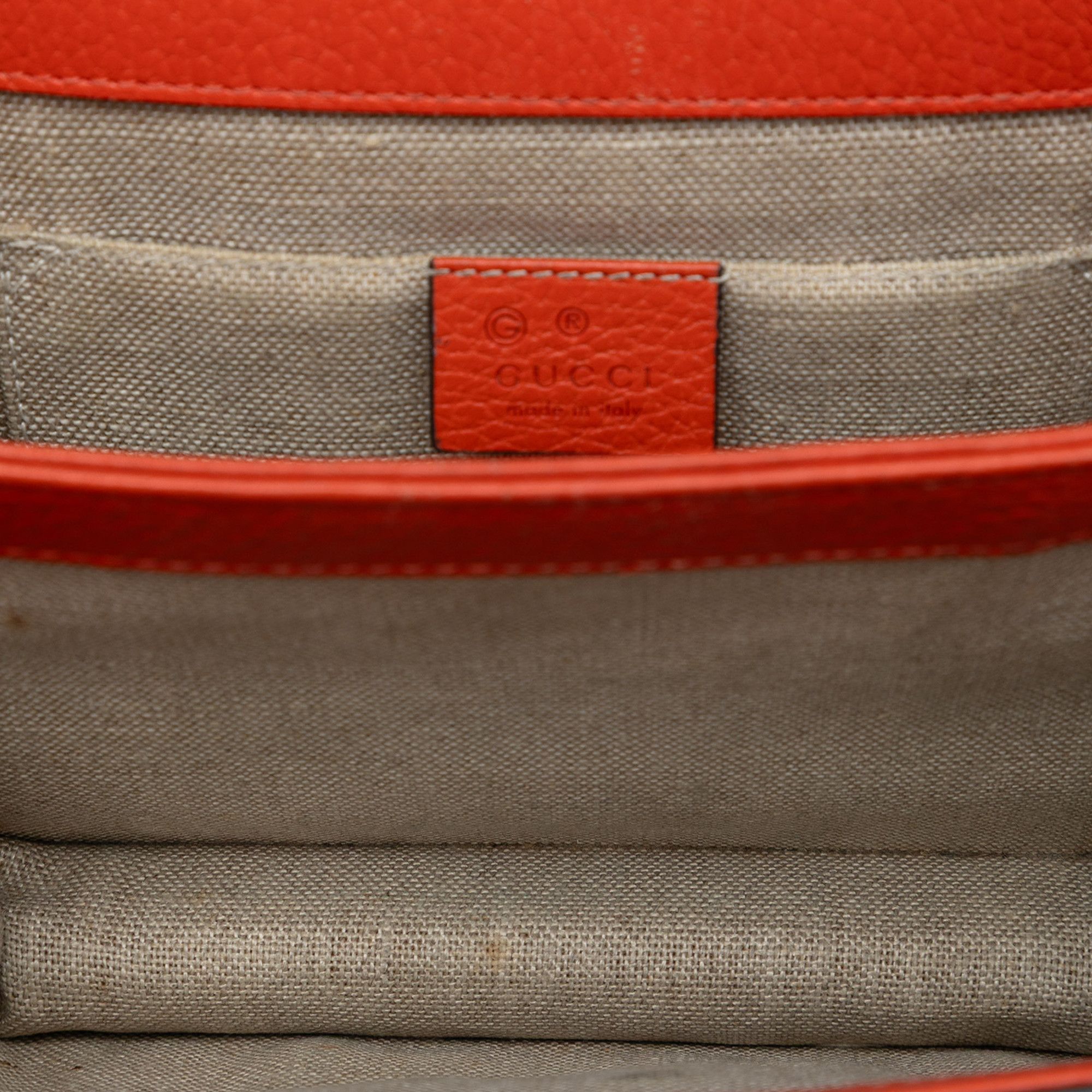 Gucci Gucci Small Dollar Calfskin Interlocking G Crossbody Size ONE SIZE - 4 Thumbnail
