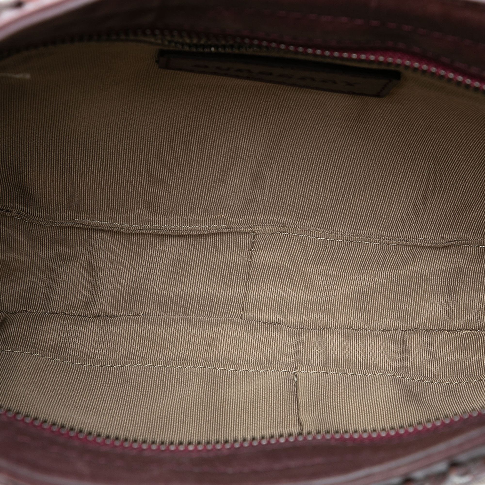 Burberry Burberry Supernova Check Coated Canvas Star Studded Hernville Hobo Size ONE SIZE - 4 Thumbnail