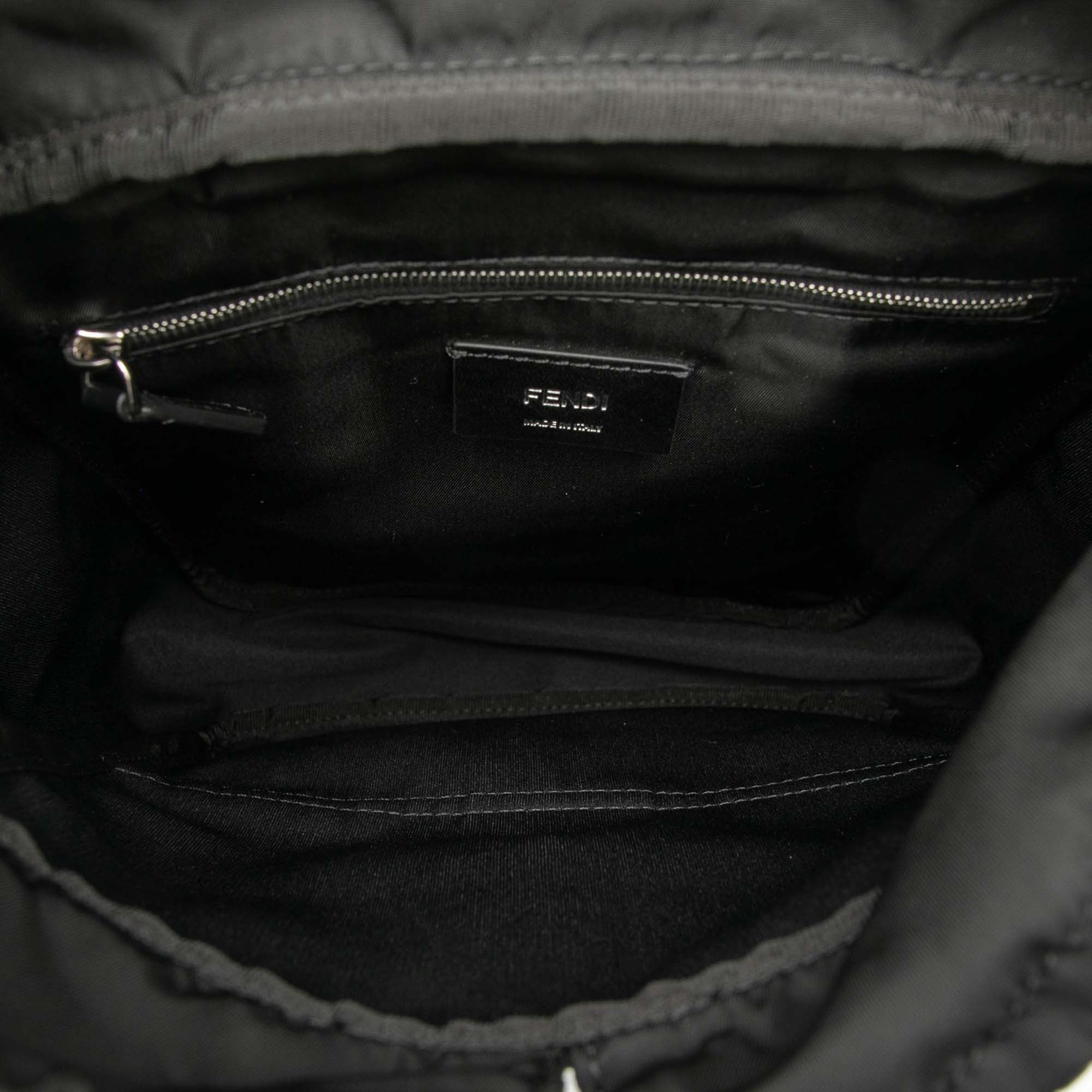 Fendi Fendi Small Zucca Canvas Fendiness Backpack Size ONE SIZE - 4 Thumbnail