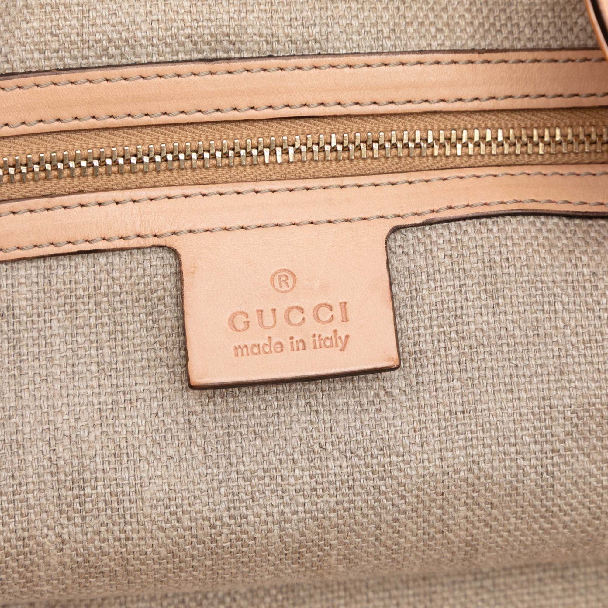 Gucci Gucci Canvas Floral Peggy Bamboo Hobo Size ONE SIZE - 6 Thumbnail