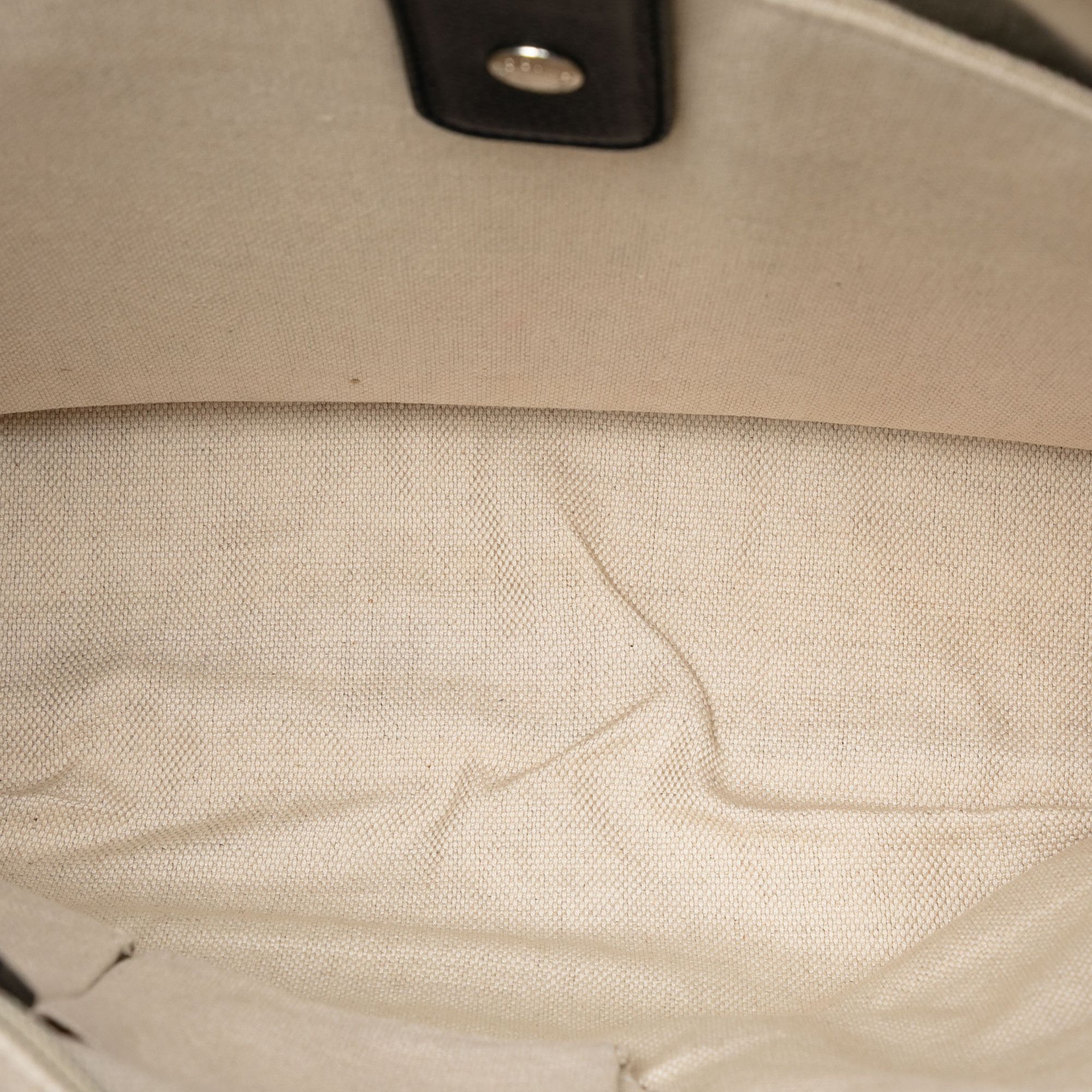 Gucci Gucci Leather Web Tote Size ONE SIZE - 4 Thumbnail