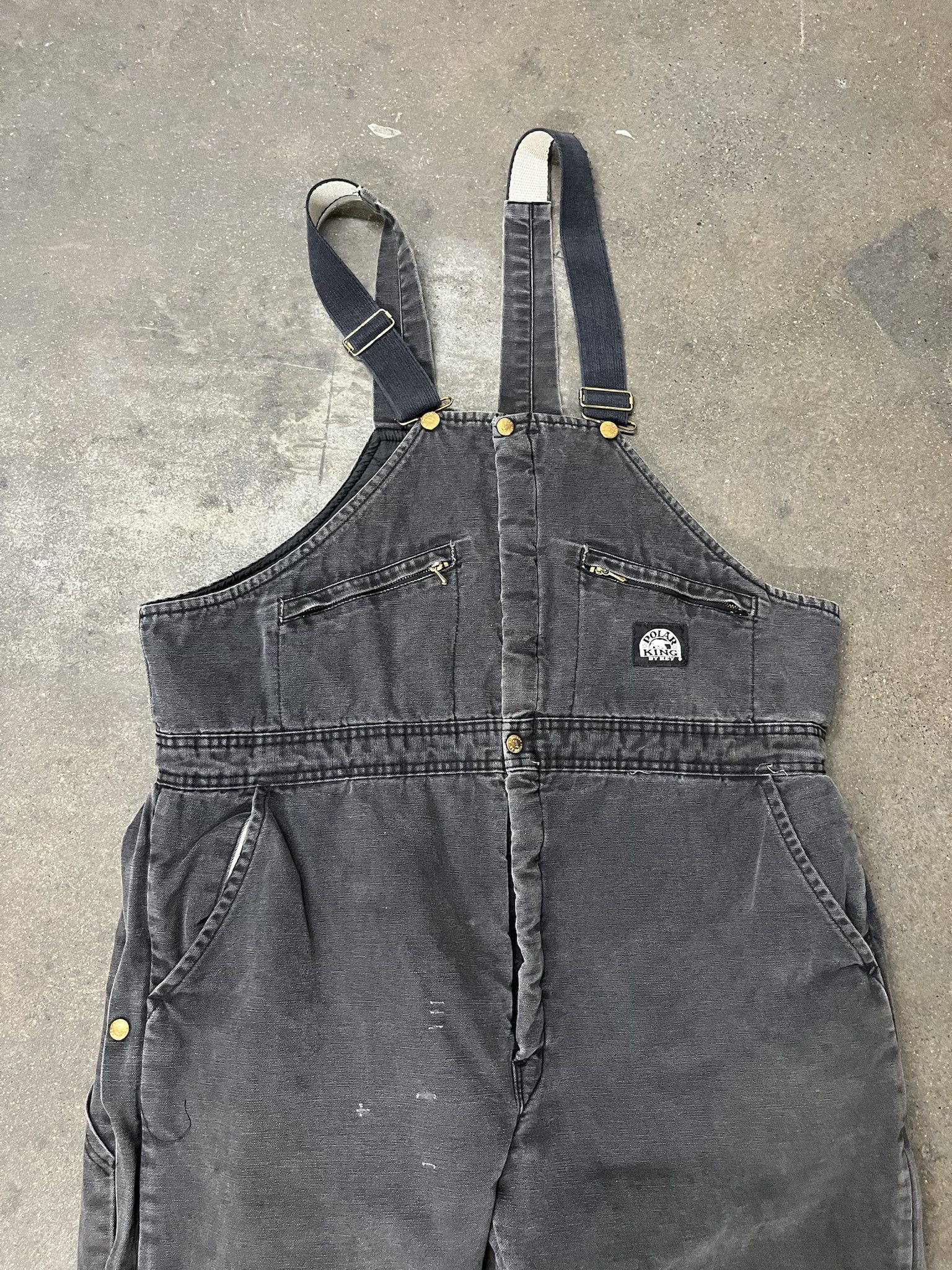 Carhartt × Vintage Vintage 1980s Key Imperial Polar King Quilted Canvas Workwear Overalls Size XL Size US XL / EU 56 / 4 - 2 Thumbnail