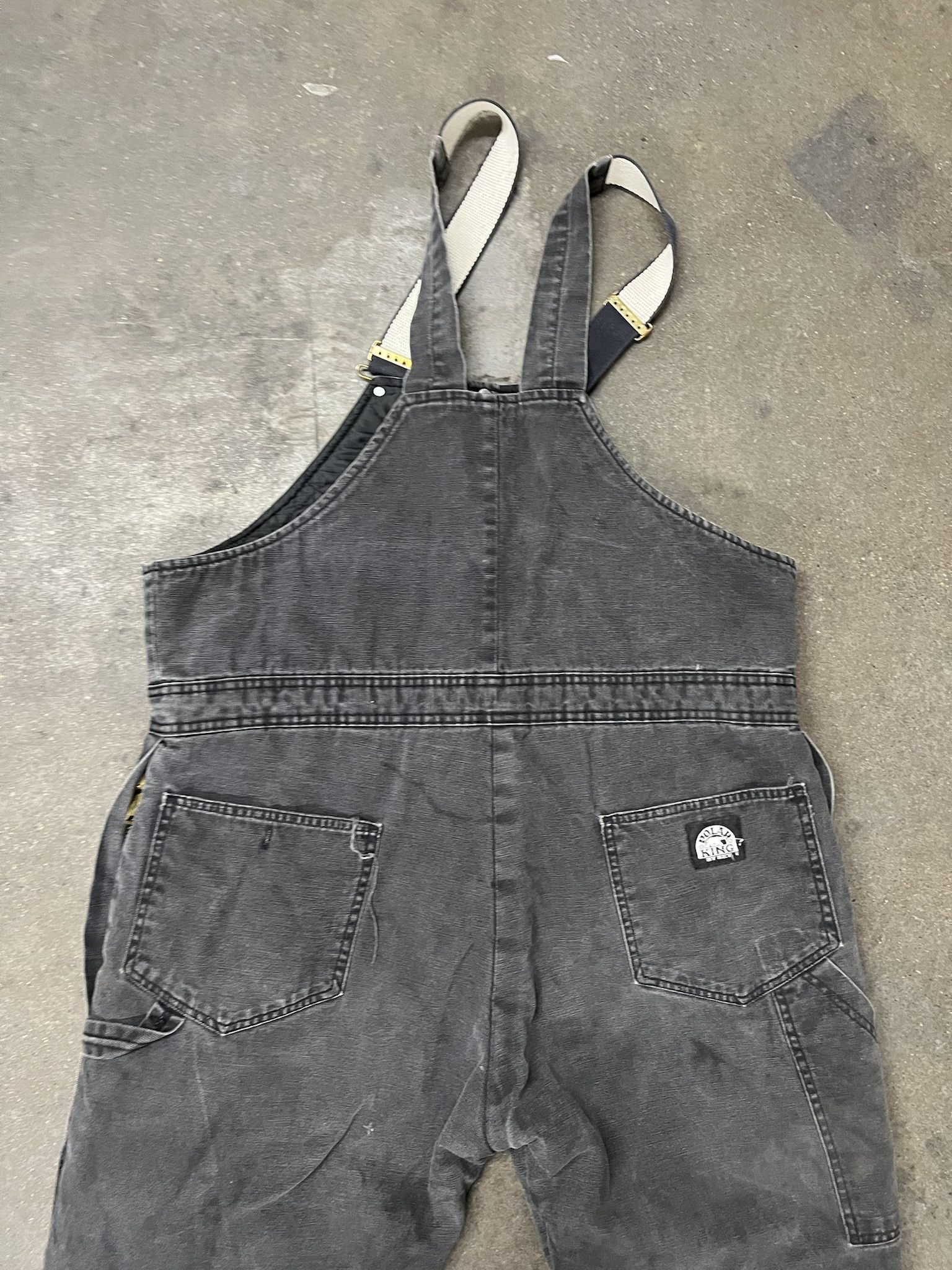 Carhartt × Vintage Vintage 1980s Key Imperial Polar King Quilted Canvas Workwear Overalls Size XL Size US XL / EU 56 / 4 - 6 Thumbnail