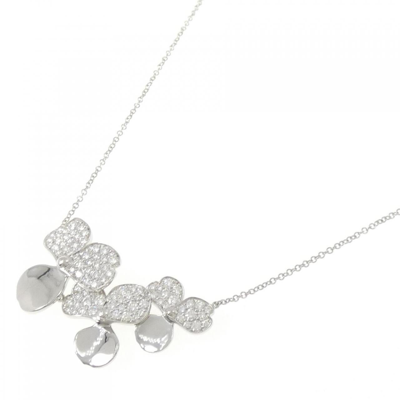 Tiffany & Co. Tiffany & Co. Tiffany Paper Flower Cluster Platinum950 Diamond Necklace Precious Metal Necklace DUTY FREE for USA Size ONE SIZE - 2 Thumbnail