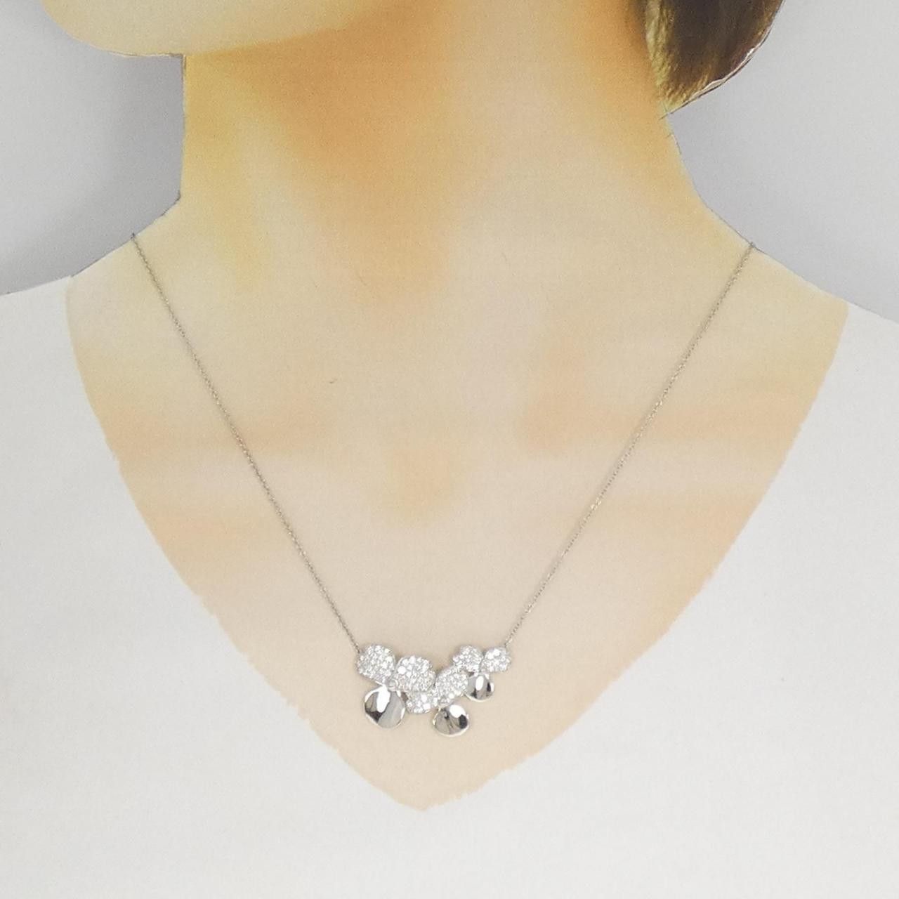 Tiffany & Co. Tiffany & Co. Tiffany Paper Flower Cluster Platinum950 Diamond Necklace Precious Metal Necklace DUTY FREE for USA Size ONE SIZE - 6 Thumbnail