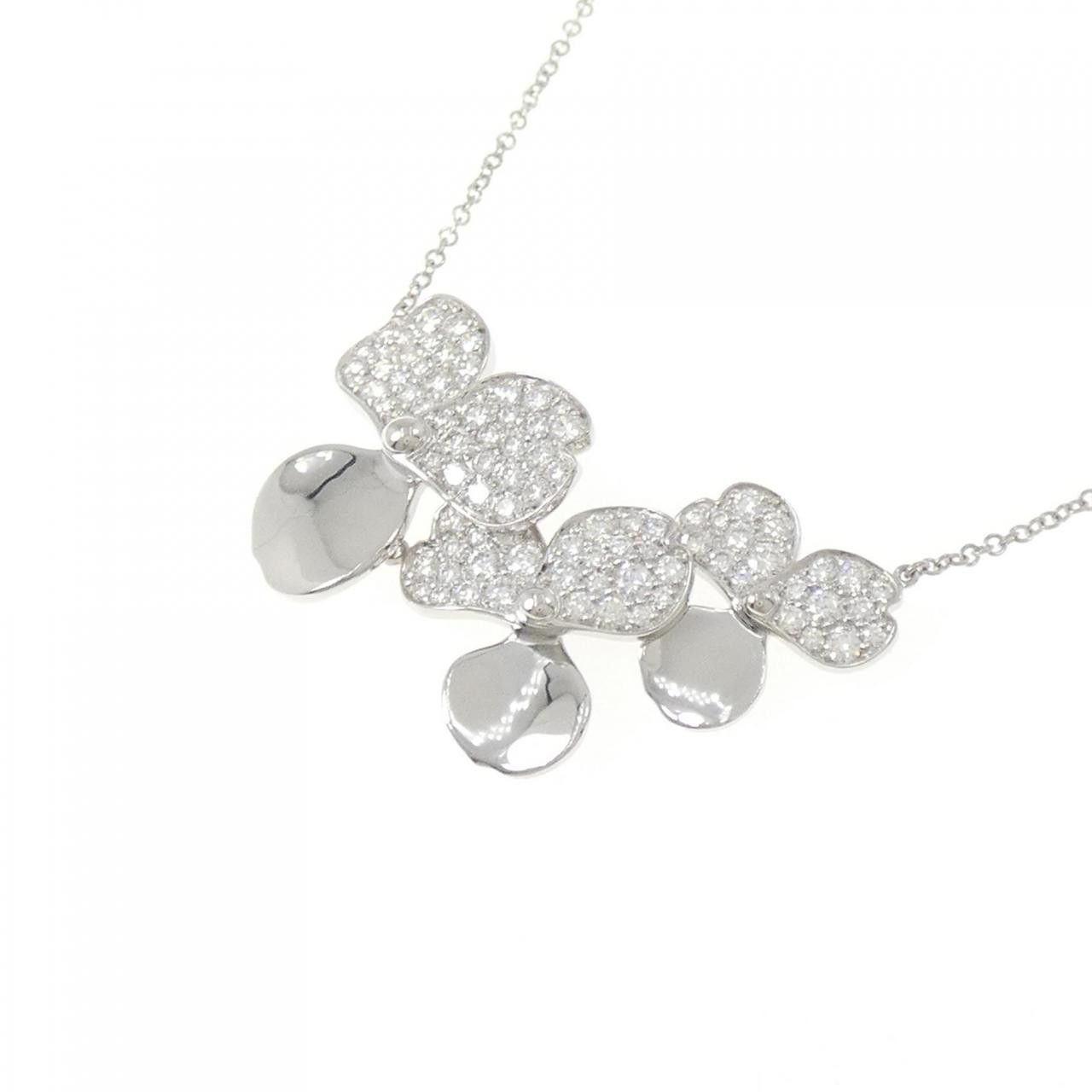 Tiffany & Co. Tiffany & Co. Tiffany Paper Flower Cluster Platinum950 Diamond Necklace Precious Metal Necklace DUTY FREE for USA Size ONE SIZE - 3 Thumbnail
