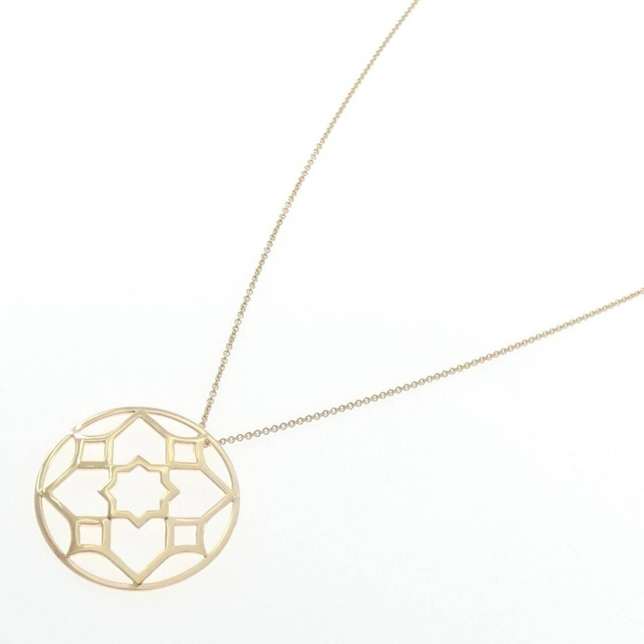 Tiffany & Co. Tiffany & Co. Tiffany Paloma Zellige Medallion Au750 Necklace Precious Metal Necklace DUTY FREE for USA Size ONE SIZE - 2 Thumbnail