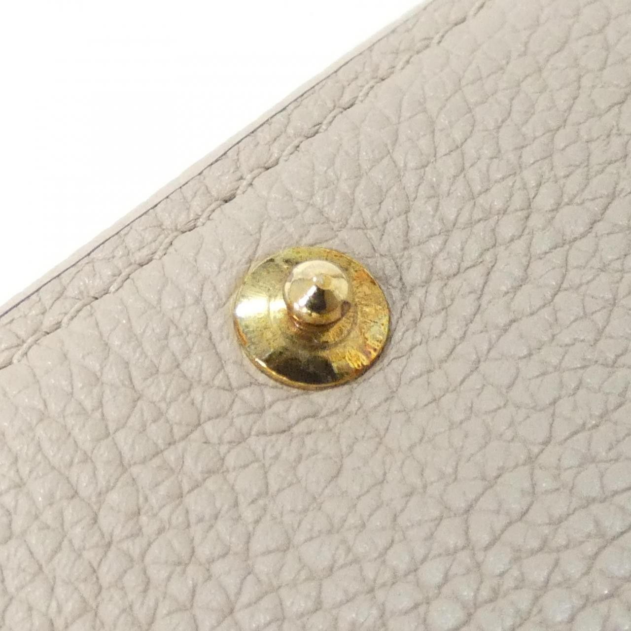 Louis Vuitton Louis Vuitton Louis Vuitton Portefeuille Lock Mini Calfskin Wallet Leather Short Wallet M69340 DUTY FREE for USA Size ONE SIZE - 6 Thumbnail