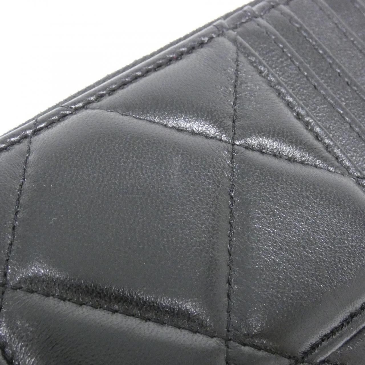 Chanel Chanel Chanel 19 Lambskin Card Case Leather Card Case AP3665 DUTY FREE for USA